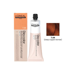Loreal Professional Hair Color Dia Color 60ml 7.44 Deep Copper Blonde-L’Oreal hair color-loreal uae- loreal professional- Dayjour