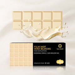 Scar Film Hot Wax Blocks White Chocolate 500g - Film hot wax blocks- dayjour