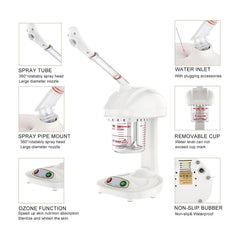 Viva Portable TableTop Mini Facial Steamer & Ozone for Beauty Salon Spa - facial steamer - tabletop facial steamer - dayjour
