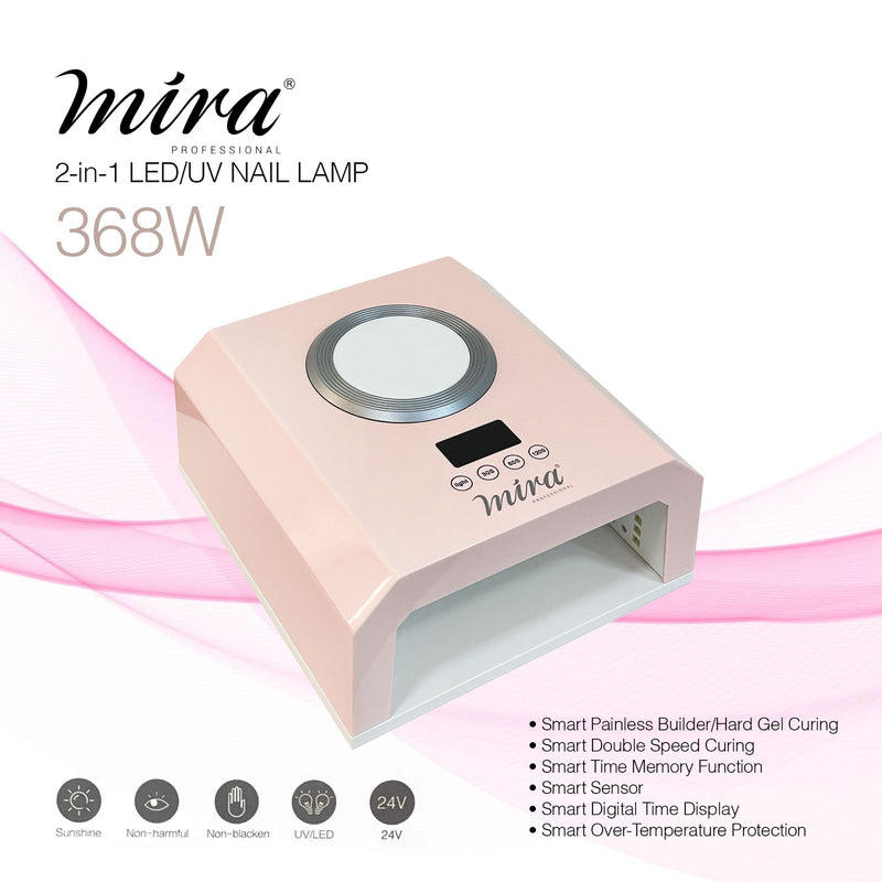 Mira Professional Nail Gel Polish UV LED Nail Dryer Lamp ZY D04 - nail dryer - dayjour - best gel nail polish dryer - uv LED nail dryer - Mira - UAE - gel nail polish dryer