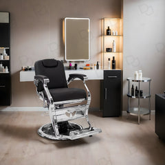 Barber Gents Salon Hair Cutting Chair Black -gents chair- hair cutting chair- barber chair- dayjour