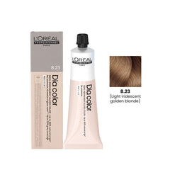 Loreal Professional Hair Color Dia Color 60ml 8.23 Light Iridescent Golden Blonde-L’Oreal hair color-loreal uae- loreal professional- Dayjour