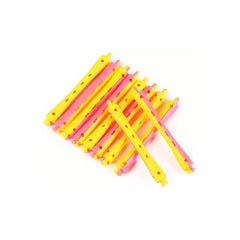 Hair Curling Plastic Rollers 12 pcs (PC 949) - dayjour