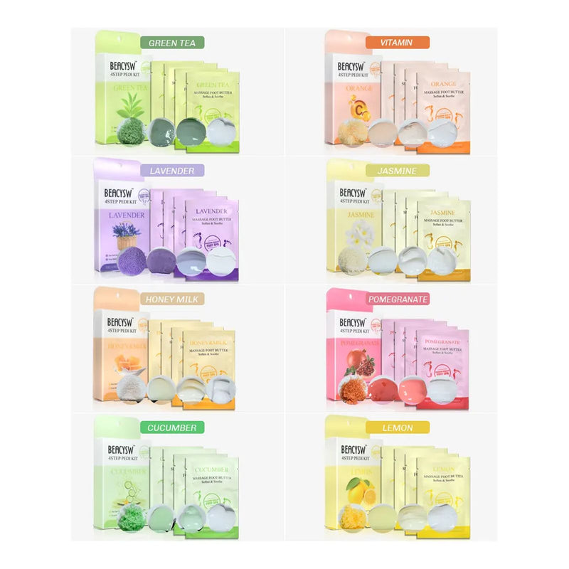 Beacysw Premium Quality Foot Spa 4 in 1 Pedi Kit - pedicure 4 in 1 kit - dayjour
