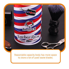 Razor Blade Disposable Container with design -dayjour