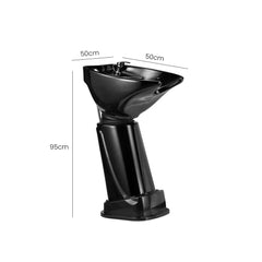 Hair Washing Shampoo Basin with Shower Unit for Salons Spa