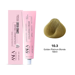 Anea Colouring Cream 10.3 Golden Platinum Blonde 100ml - dayjour