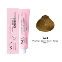 Anea Colouring Cream 9.34 Ultra Light Golden Copper Blonde 100ml - Dayjour