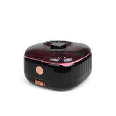 Electric Black Wax Warmer with 4 Silicone Compartments - hair removal wax heater for professional use - wax heater - wax warmer for salon - Dayjour - UAE