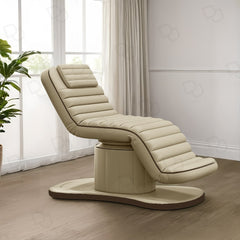 Clinical Facial Massage Beige Electric Salon Spa Bed - spa bed -dayjour-salon bed
