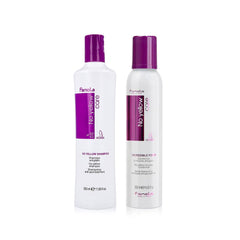 Fanola No yellow Shampoo with Incredible Foam Conditioner (Package) - shampoo & conditioner - no yellow hair care - fanola uae - dayjour