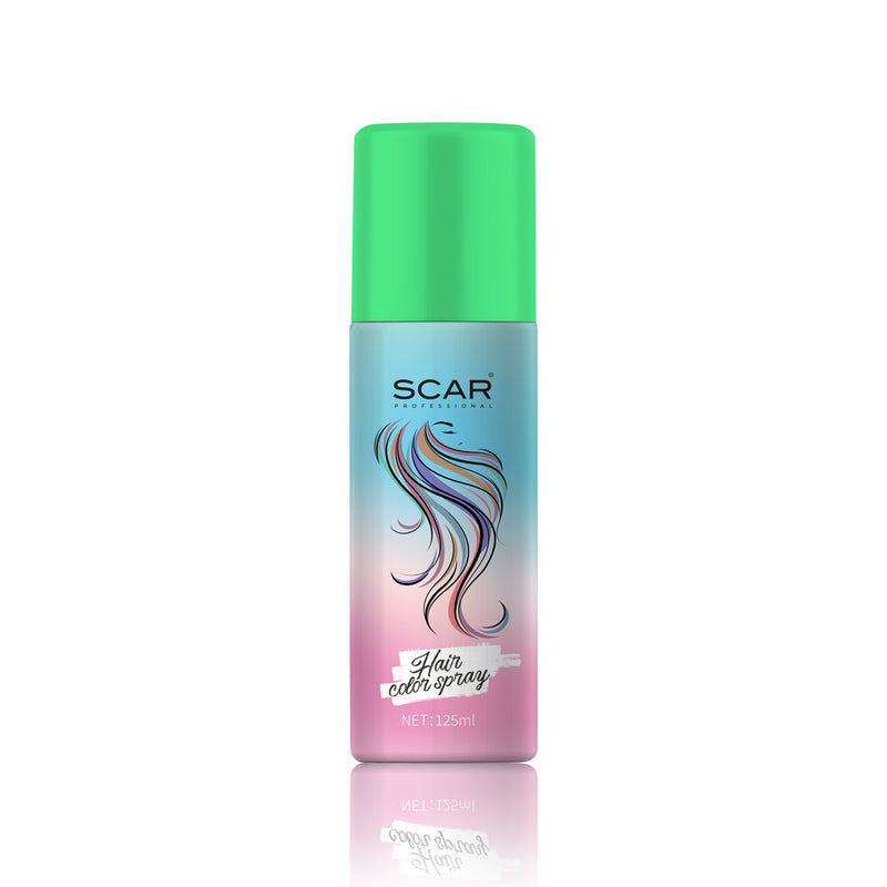 Hair Color Spray Scar 125ml Green