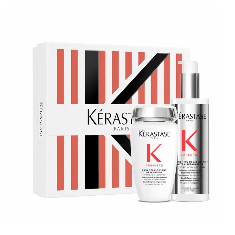 Kérastase Première Duo – Concentré Décalcifiant Pre-Shampoo 250ml & Bain Décalcifiant Réparateur Shampoo 250ml