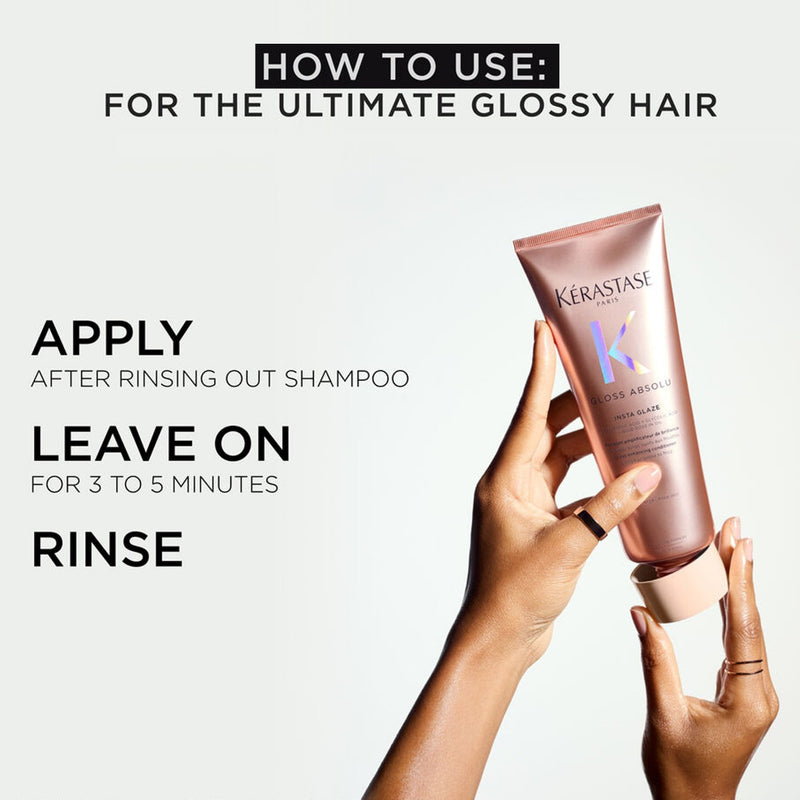 Kerastase Gloss Absolu Insta Glaze Gloss Enhancing Conditioner 250ml - kerastase UAE - Gloss Absolu Conditioner - Kerastase gloss conditioner Abu Dhabi - Dayjour