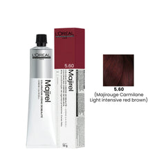 Loreal Professional Hair Color Majirel 50ml 5.60 Majirouge Carmilane Light Intensive Red Brown-L’Oreal hair color-loreal uae- loreal professional- Dayjour