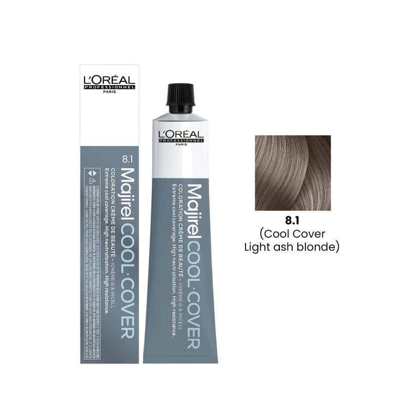 Loreal Professional Hair Color Majirel Cool Cover 50ml 8.1 Light Ash Blonde-L’Oreal hair color-loreal uae- loreal professional- Dayjour