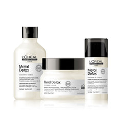 L'Oréal Professional SE Metal Detox Shampoo, Hair Protection Cream and Hair Mask Package- loreal hair care -loreal uae- dayjour