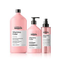 L'Oréal Professional SE Vitamino Shampoo, Conditioner & Hair Treatment Leave-in Milk Package - loreal uae- loreal package- dayjour