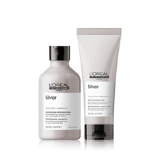 L'Oréal Professionnel SE Silver Shampoo and Conditioner Package-loreal uae-loeal shampoo-conditioner-dayjour