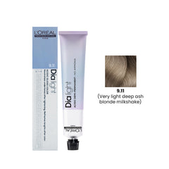 Loreal Professional Hair Color Dia Light 50ml 9.11 Very Light Deep Ash Blonde Milkshake