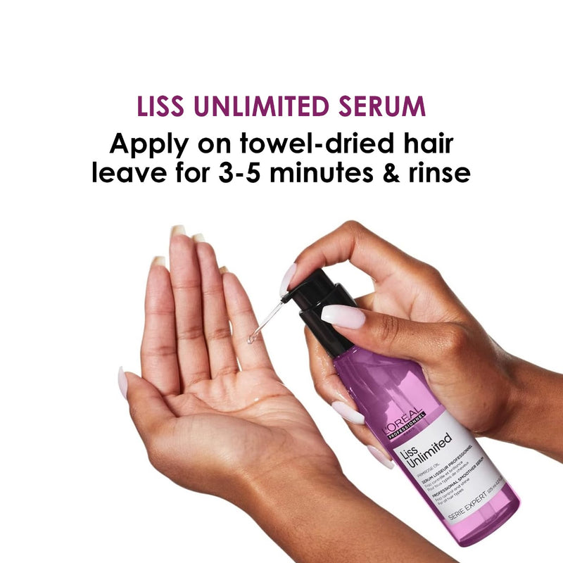 Loreal Professional Liss Unlimited Smoother Serum 125ml - loreal uae - dayjour