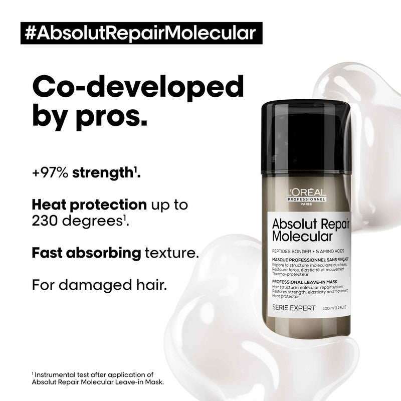 Loreal Professional SE Absolut Repair Molecular Leave in Mask 100ml - dayjour