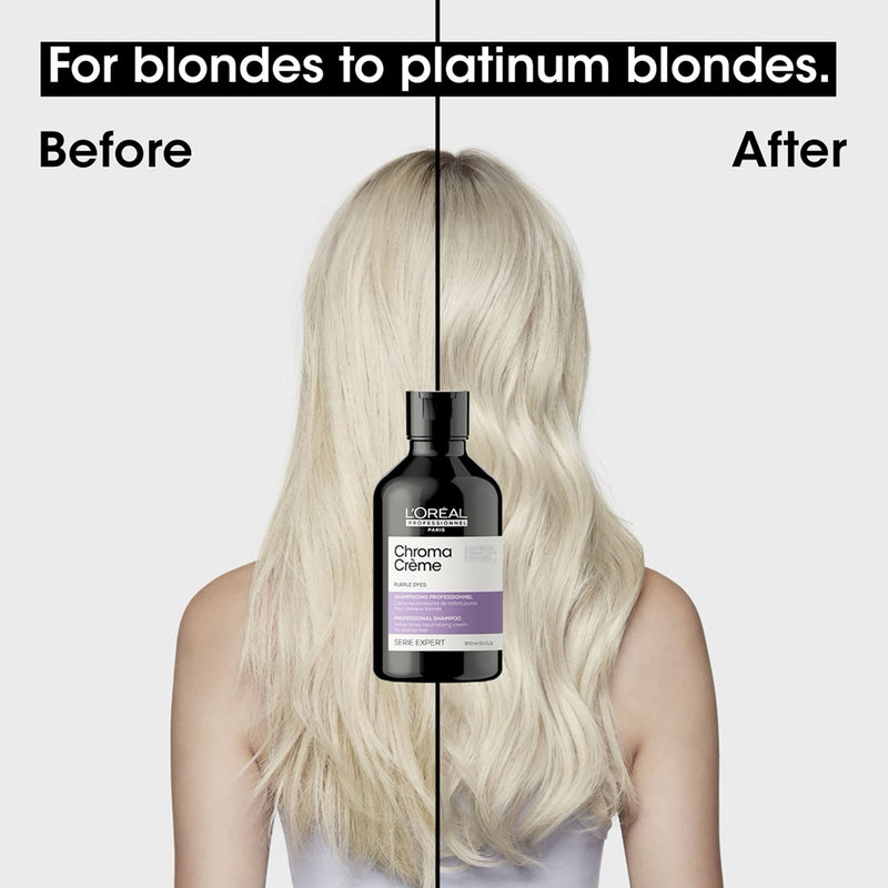 Loreal Professional SE Chroma Creme Hair Shampoo 300ml-dayjour-hair shampoo