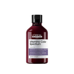 Loreal Professional Vitamino Color Spectrum Purple Shampoo 300ml - Yellow Tone Neutralizing Blond Hair - shampoo - loreal shampoo - loreal UAE - shampoo for blond hair - shampoo for color treated hair - vitamino color spectrum purple dyes - Dayjour - UAE