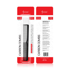Mariani Carbon Fibre Comb 8040 - fiber comb - carbon fibre comb - dayjour - UAE - Mariani Professional Hair Styling & Cutting - hair brush - hair comb - Mariani - Fiber comb - Hair styling comb - barber comb - salon comb - parlour comb