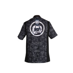 Men Barber Apron Uniform Black-DayJour