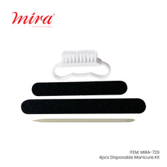 Mira Disposable Manicure Pedicure 4 Pcs Tools Set 729-nail tool-dayjour