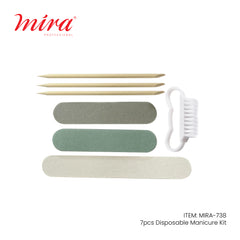 Mira Disposable Manicure Pedicure 7 Pcs Tools Set 738-NAIL TOOLS-DAYJOUR
