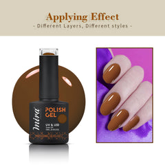 Mira Professional Gel Nail Polish 15ml #058- gel nail polish- dayjour- nail art uae