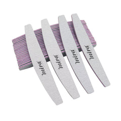 Mira Professional Nail File Half Moon Sponge 709 for Nail Art Design 25pcs