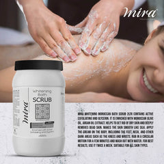 Mira Professional Moroccan Whitening Scrub 2ltr - face & body scrub - dayjour