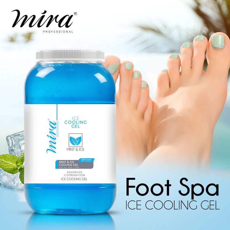 Mira Ice Cooling Gel 5kg Ice & Mint - ice cooling gel -  cooling gel - dayjour -pedicure- foot spa- UAE- mira