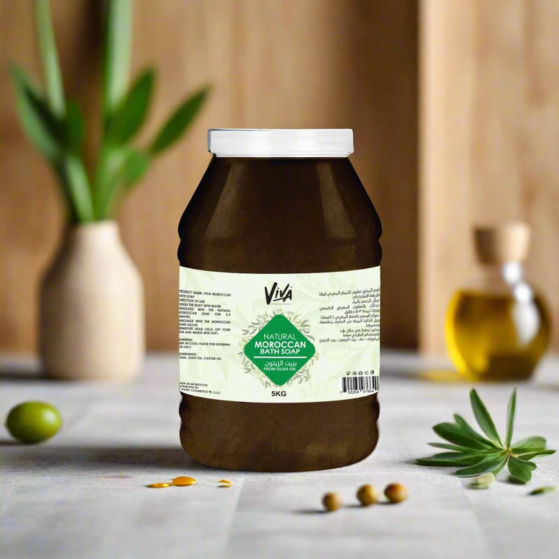 Natural Moroccan Bath Soap Viva 5KG - dayjour - moroccan bath soap - bath soap with olive oil