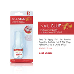 Nail Glue with Brush Best Choice 7g