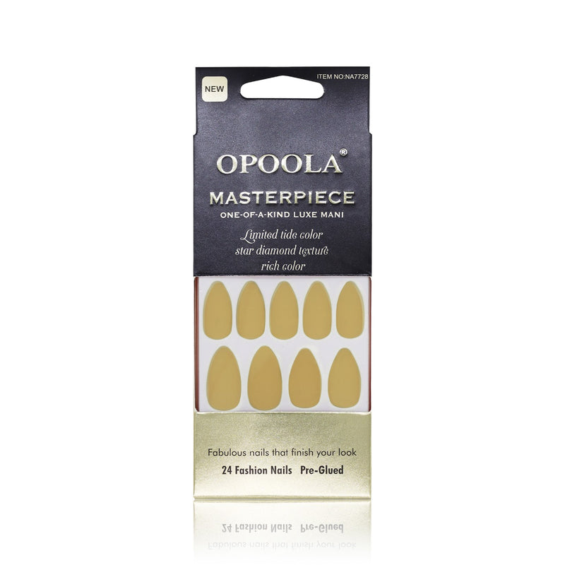 Opoola Pre Glued Fashion Nail Extension Nail Tips 24 Pieces - Dayjour