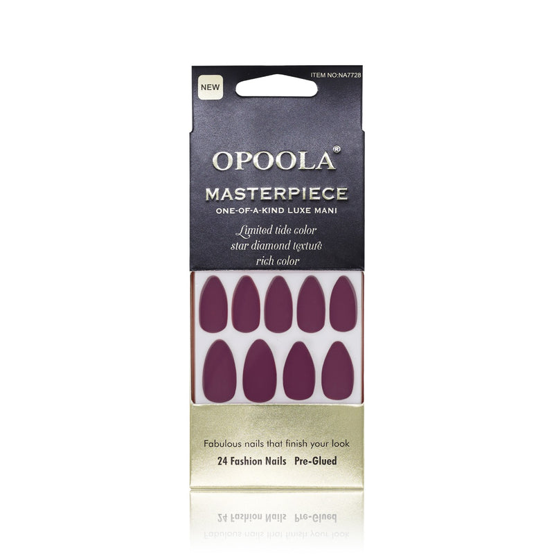 Opoola Pre Glued Fashion Nail Extension Nail Tips 24 Pieces - Dayjour