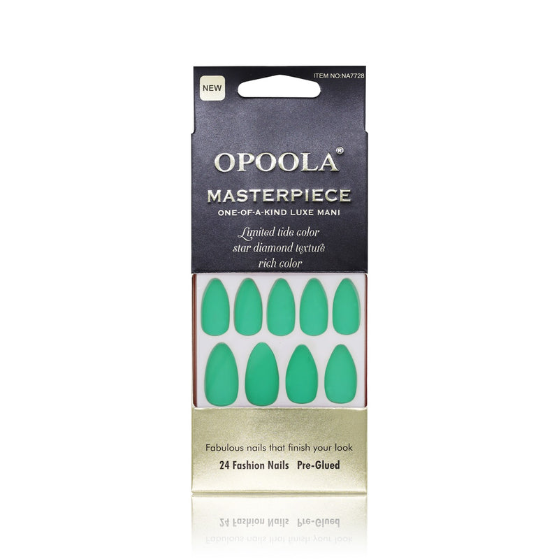 Opoola Pre Glued Fashion Nail Extension Nail Tips 24 Pieces - Dayjour