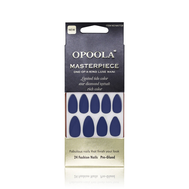 Opoola Pre Glued Fashion Nail Extension Nail Tips 24 Pieces - Dayjour