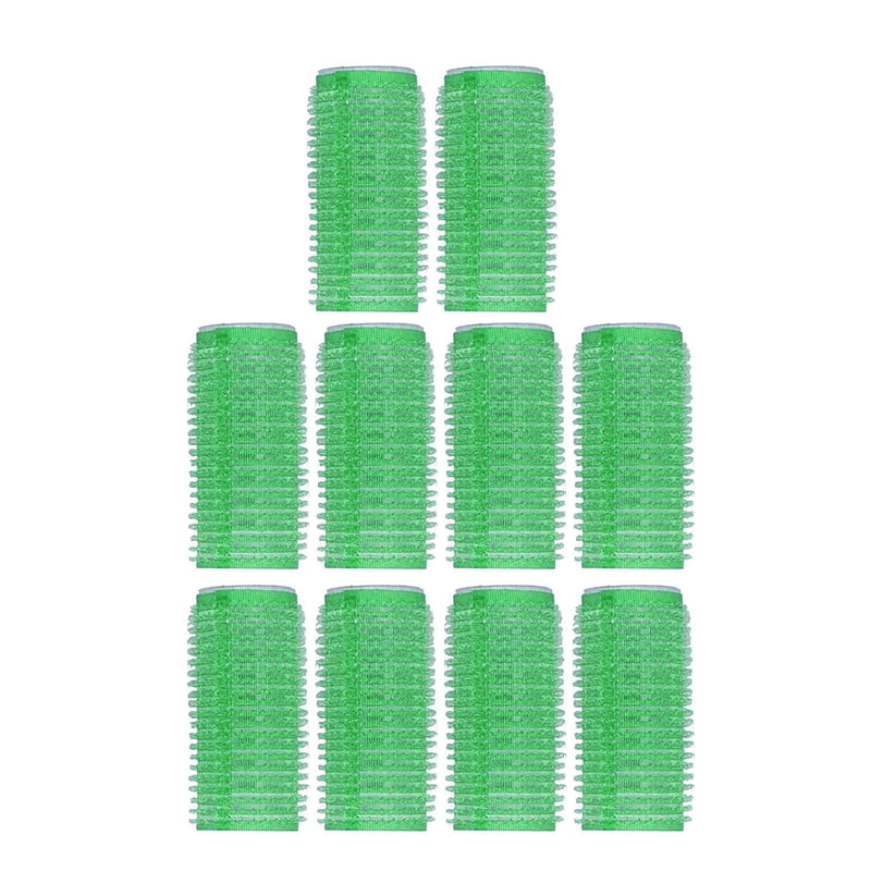 Plastic Hair Rollers #7 Self Grip Curlers 10pcs