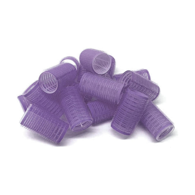 Plastic Hair Rollers #7 Self Grip Curlers 10pcs