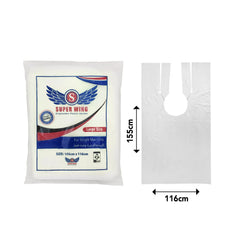 Premium Quality Disposable Plastic Aprons Large Size (1 Box ) - Dayjour