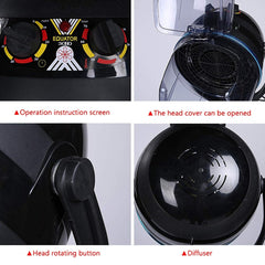 Professional Black Hooded Hair Dryer Machine for Salon Spa – Adjustable, Portable & Efficient - professional hair dryer machine for salon - hooded hair dryer equipment - Dayjour - UAE