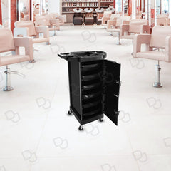Professional Salon Trolley Black - salon trolley - dayjour
