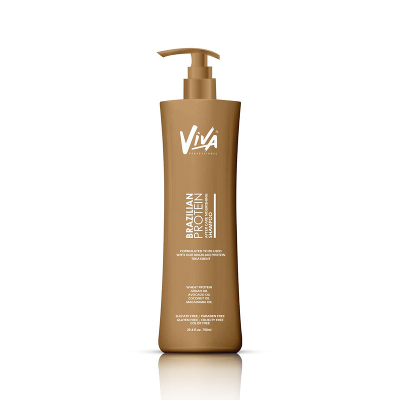 Viva Professional Brazilian Protein After Care Nourishing Shampoo 750ml - dayjour- Brazilian protein- shampoo- haircare- Brazilian protein treatment- UAE- Viva Professional- after care shampoo