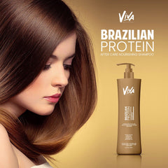 Viva Professional Brazilian Protein After Care Nourishing Shampoo 750ml - dayjour- Brazilian protein- shampoo- haircare- Brazilian protein treatment- UAE- Viva Professional- after care shampoo