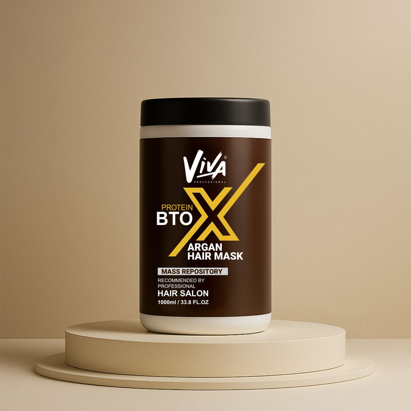 Viva Professional Btox Argan Hair Mask 1000ml – Smooth & Revitalize Hair - hair mask for Btox treatment - Btox hair mask - Professional Hair Mask Saudi Arabia - Dayjour - UAE